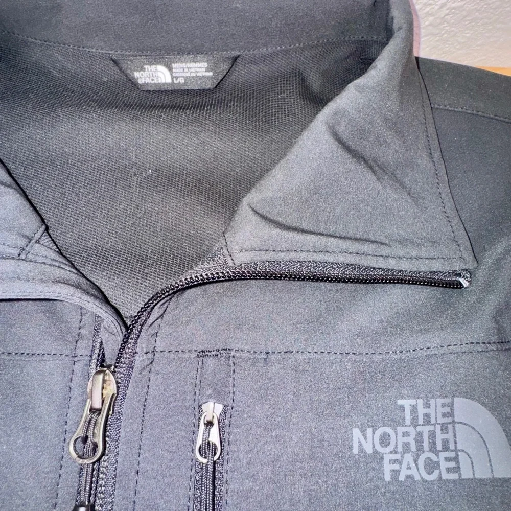 The‎ North Face Apex Bionic 2 Jacket Men's Large Black WindWall Softshell Fleece